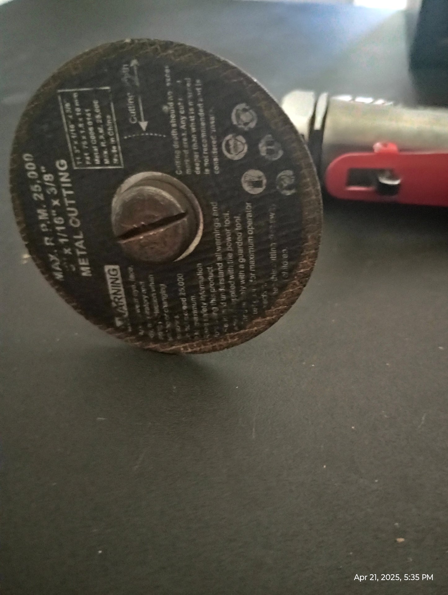 Right angle grinder
