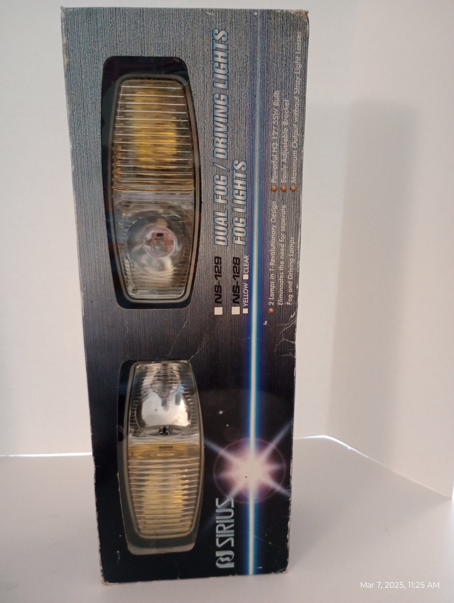 Dual fog driving lights