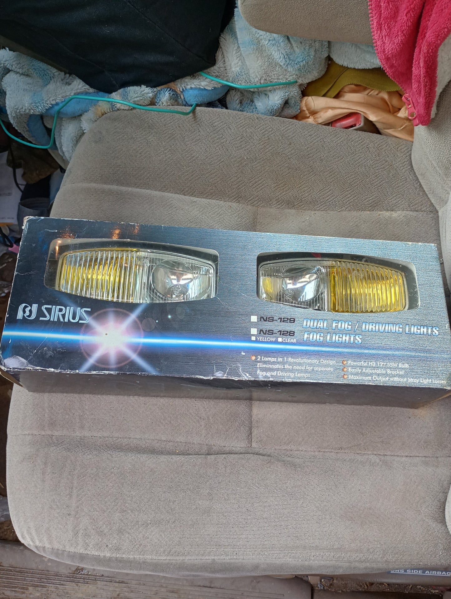 Dual fog driving lights