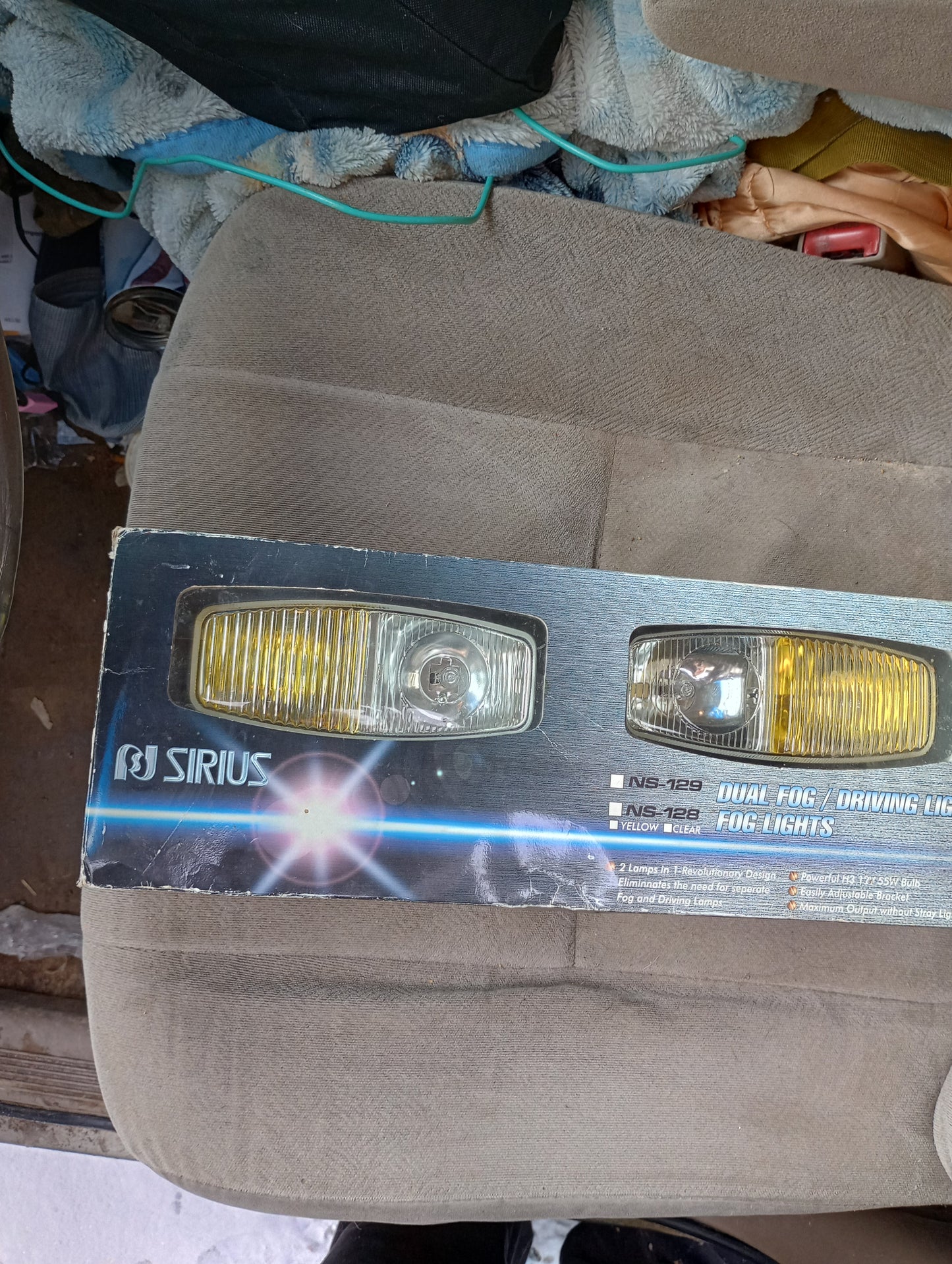 Dual fog driving lights